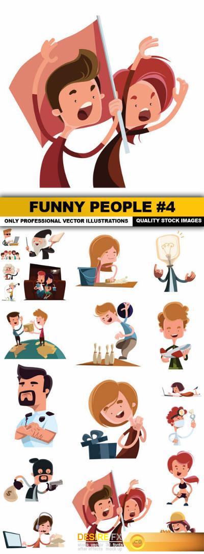 Funny People #4 - 20 Vector