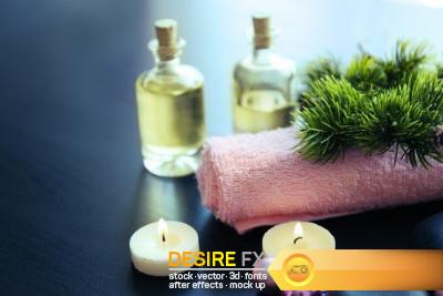 Composition of spa treatment, 15 x UHQ JPEG