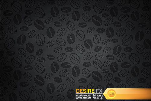 Coffee illustration abstract and background 18X JPEG