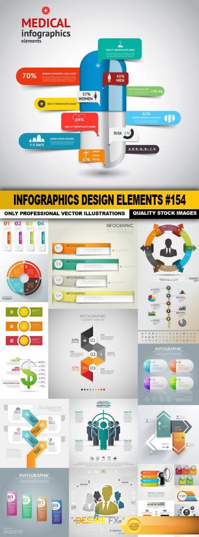 Infographics Design Elements #154 - 20 Vector