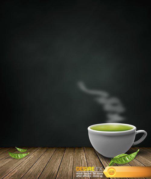 Green tea background 13X JPEG