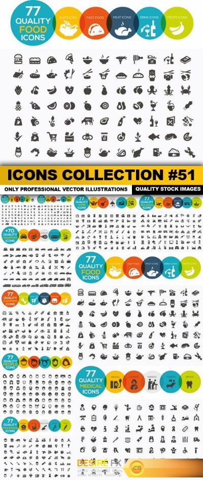 Icons Collection #51 - 10 Vector