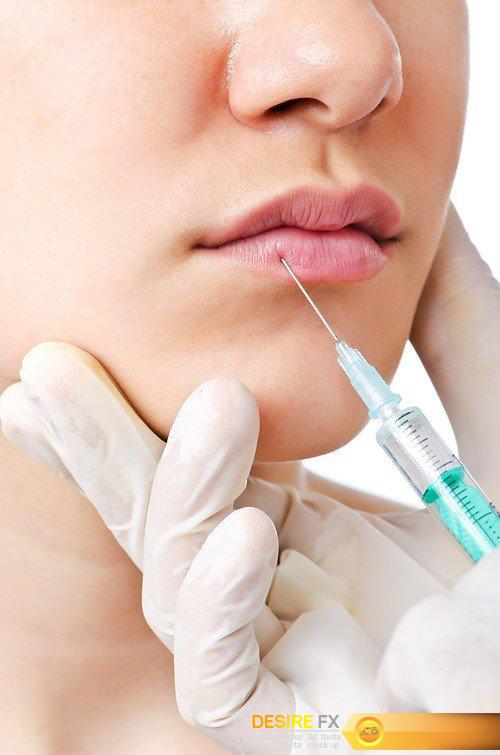 Surgery concept Hyaluronic acid injection 9X JPEG
