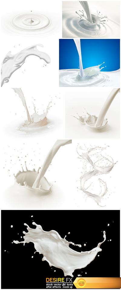 Milk splash - 13UHQ JPEG