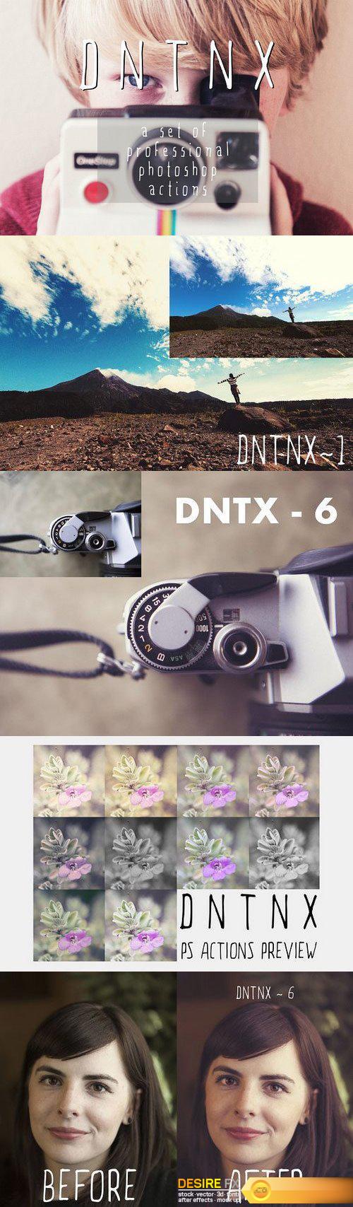CM - DNTNX Set of Photoshop Actions 1111438
