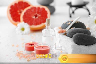 Composition of spa treatment, 15 x UHQ JPEG
