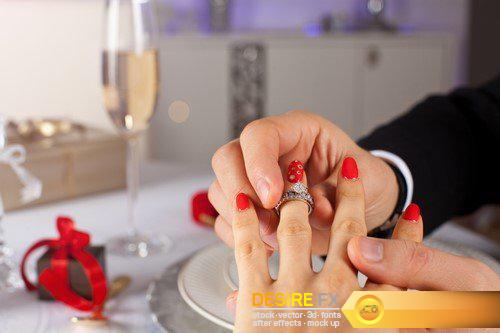 Marriage proposal Wedding Ring 11X JPEG