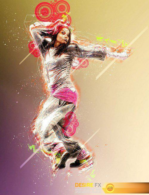 GraphicRiver - Abstract Photoshop Action
