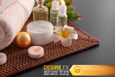 Composition of spa treatment, 15 x UHQ JPEG