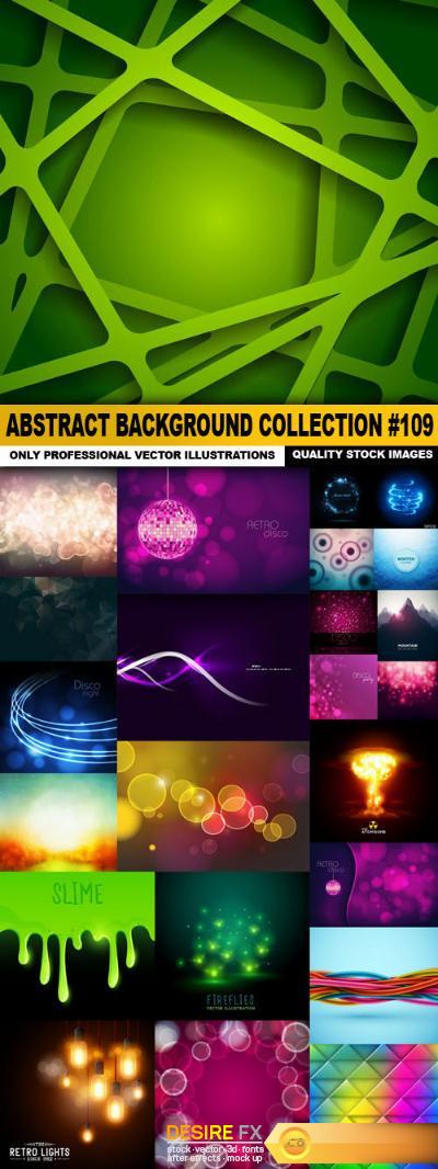 Abstract Background Collection #109 - 25 Vector
