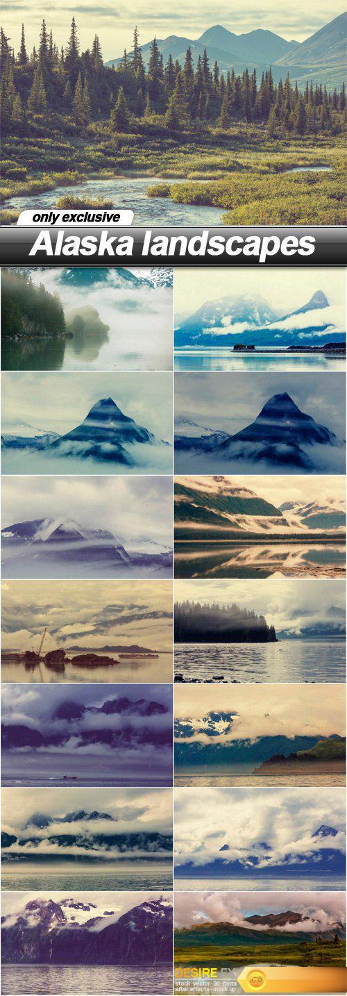 Alaska landscapes - 15 UHQ JPEG