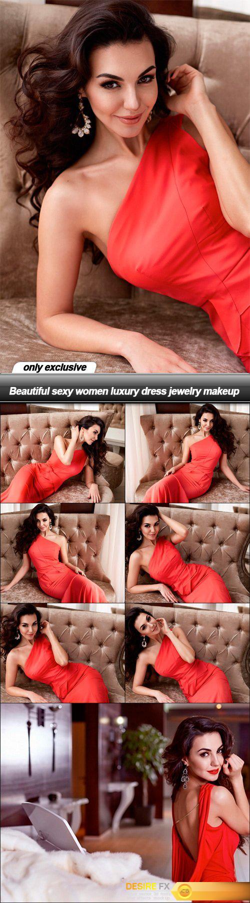 Beautiful sexy women luxury dress jewelry makeup - 8 UHQ JPEG