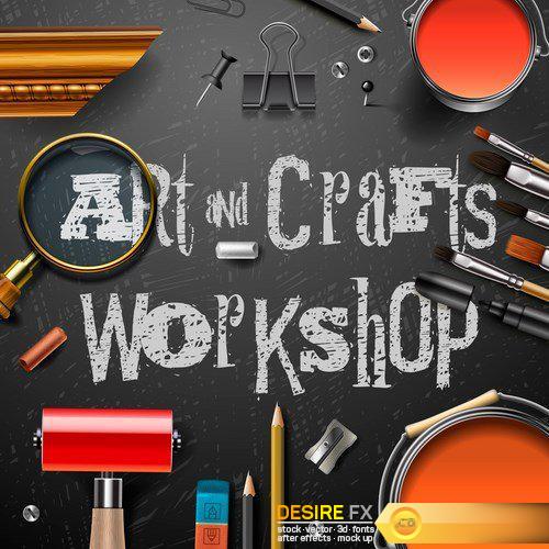Artist workshop template - 11 EPS
