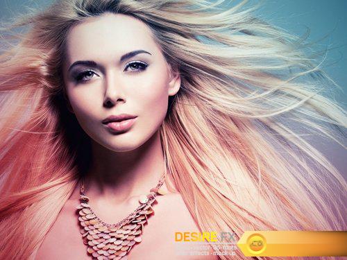 Beautiful sensual woman with long blonde hair - 15 UHQ JPEG