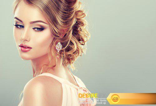 Beautiful model with elegant hairstyle - 5 UHQ JPEG