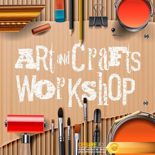 Artist workshop template - 11 EPS