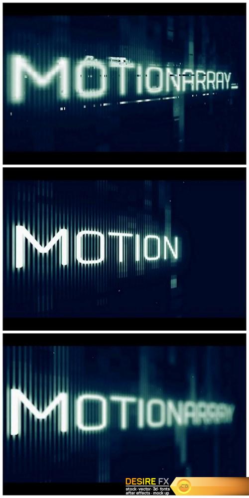 New Retro Logo After Effects Templates