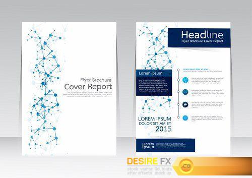 Abstract design template 5 - 25 EPS