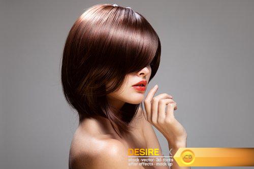 Beautiful red hair model with perfect glossy hair - 13 UHQ JPEG