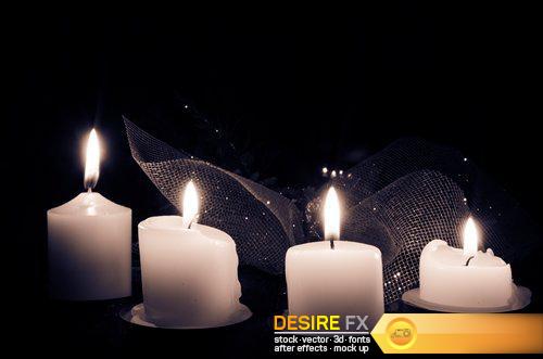 Advent wreath with candles - 21 UHQ JPEG