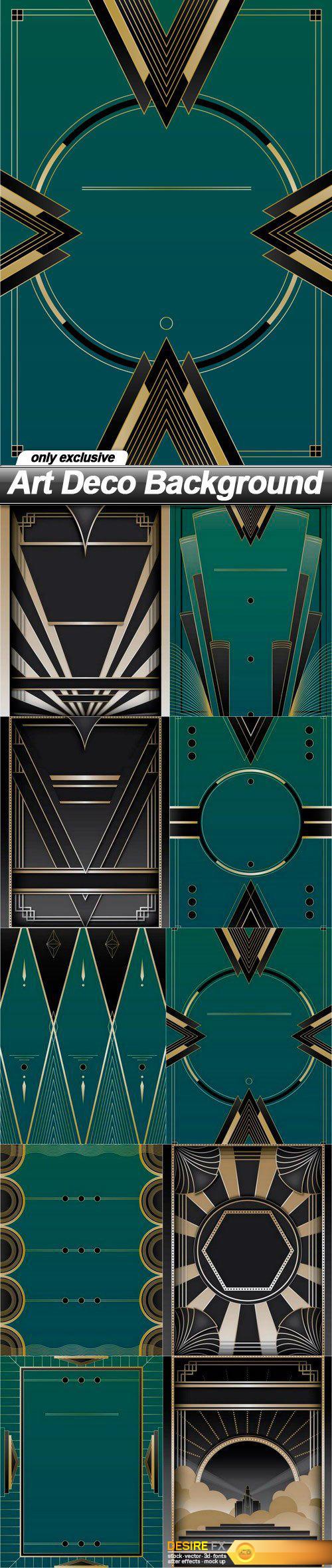 Art Deco Background - 10 EPS