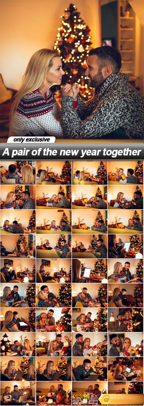 A pair of the new year together - 40 UHQ JPEG