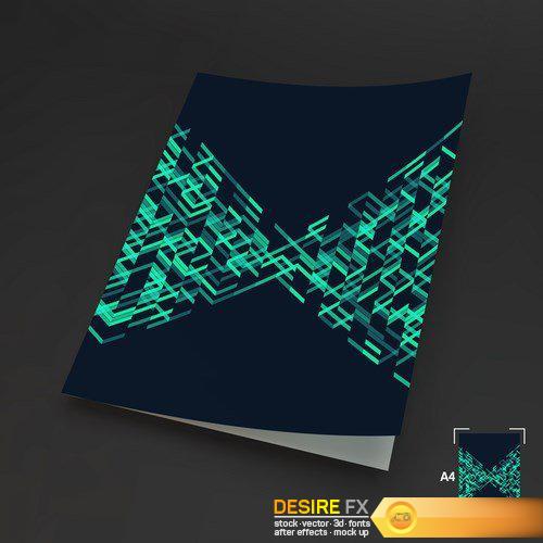 Abstract Technology Background - 15 EPS