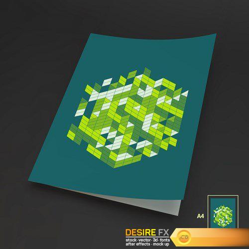 Abstract Technology Background - 15 EPS
