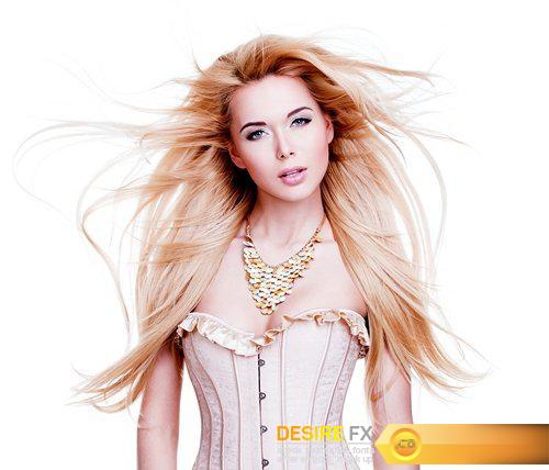 Beautiful sensual woman with long blonde hair - 15 UHQ JPEG