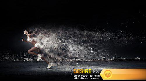 Athlete running fast - 20 UHQ JPEG