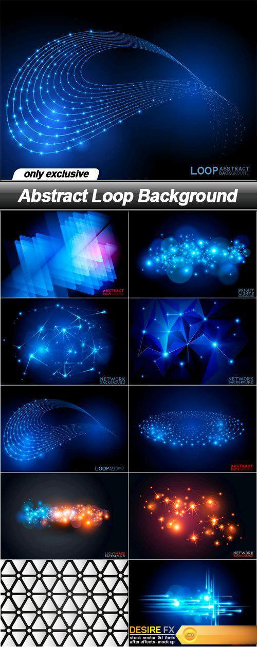 Abstract Loop Background - 10 EPS