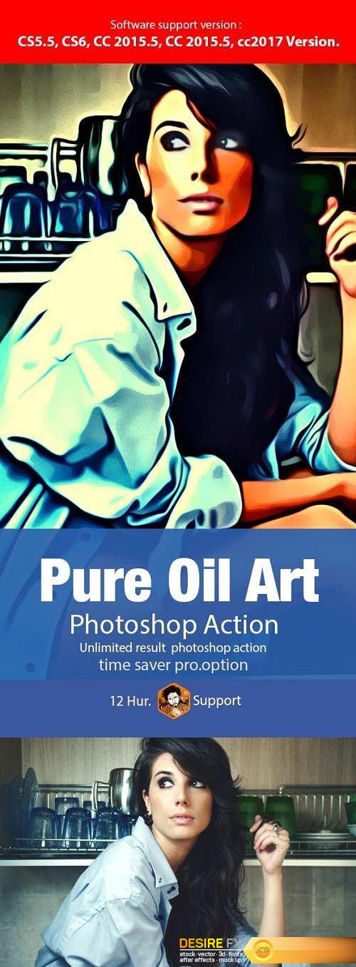 Pure Oil Art Action 19964724