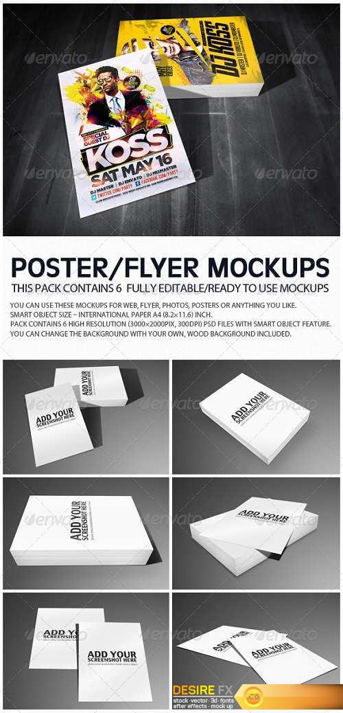 Flyer Poster Mockups 4961550