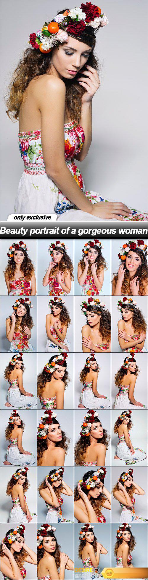 Beauty portrait of a gorgeous woman - 25 UHQ JPEG