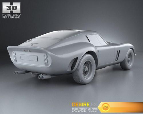 Ferrari 250 GTO (Series I) 1962 3D Model (12)