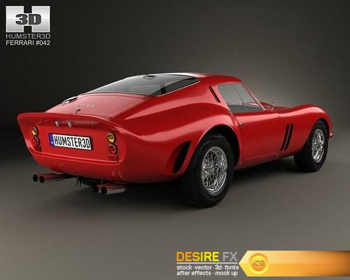 Ferrari 250 GTO (Series I) 1962 3D Model (2)