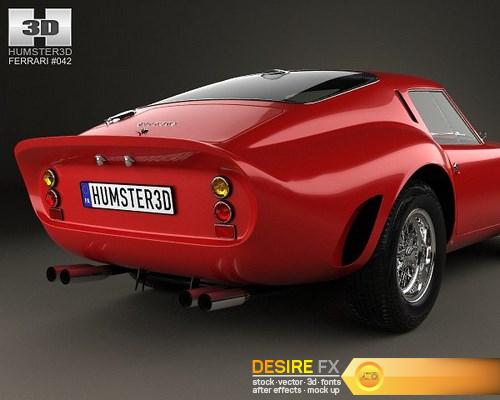 Ferrari 250 GTO (Series I) 1962 3D Model (7)