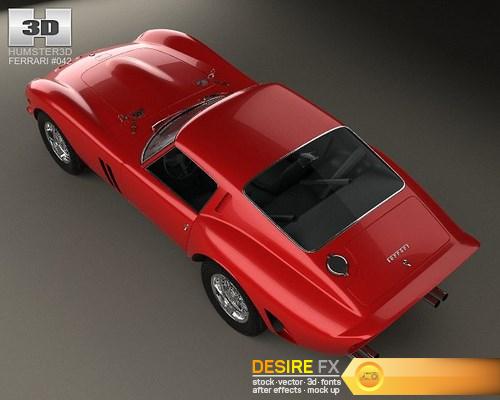Ferrari 250 GTO (Series I) 1962 3D Model (8)