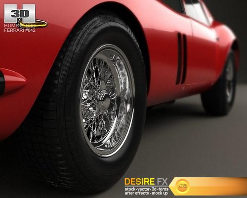 Ferrari 250 GTO (Series I) 1962 3D Model (9)