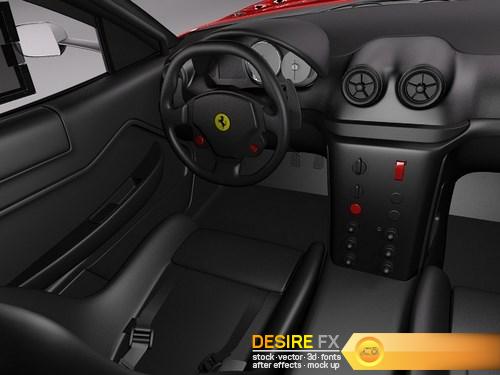 Ferrari 599 XX 3D Model DesireFX (10)