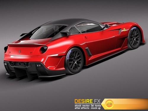 Ferrari 599 XX 3D Model DesireFX (6)