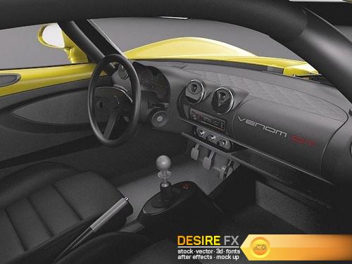 Hennessey Venom GT 2012 3D Model DesireFX (9)