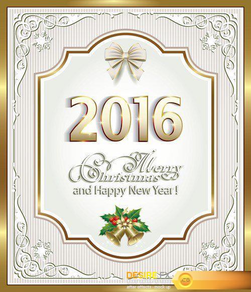 2016 Christmas background - 25 EPS
