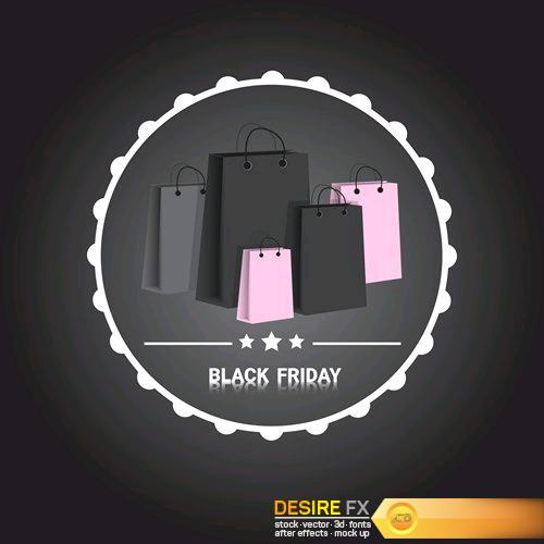 Black Friday Sale Holiday Shopping - 27 EPS