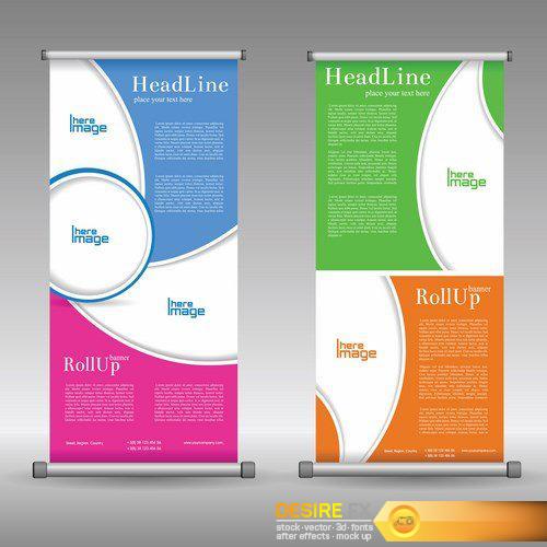 Banner template design - 13 EPS