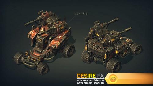 Mech Constructor Spiders and Tanks 3D Models (10)