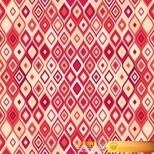 Abstract textile background template - 30 EPS