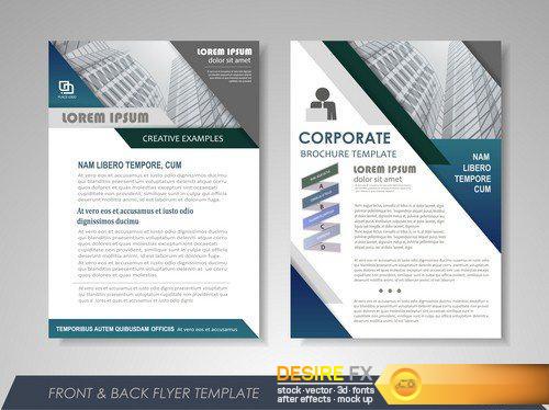 Business brochures 1 - 6 EPS