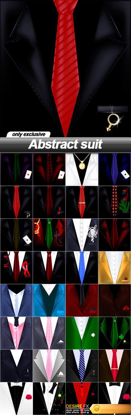 Abstract suit - 32 EPS