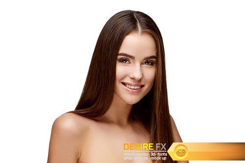 Beautiful Young Woman with Clean Fresh Skin - 25 UHQ JPEG